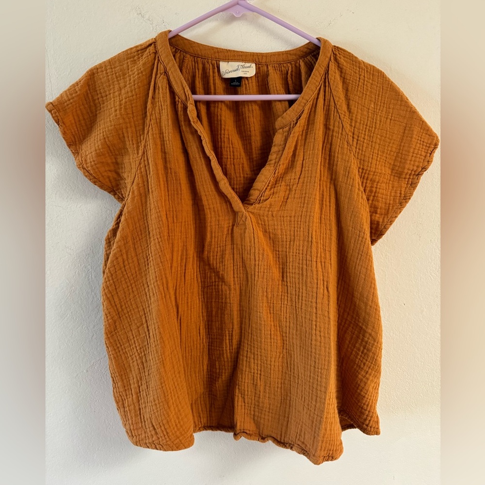 Universal Thread large 100% cotton gauzy blouse